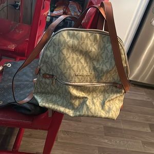 Authentic Michael Kors backpack bag